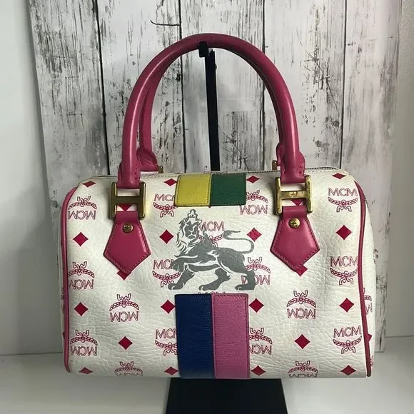 Mcm princess discount lion handbag